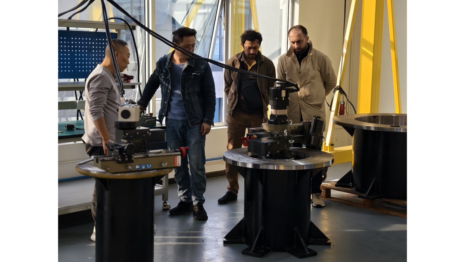 เครื่องเจียรหน้าแปลนขนาด 3 เมตร