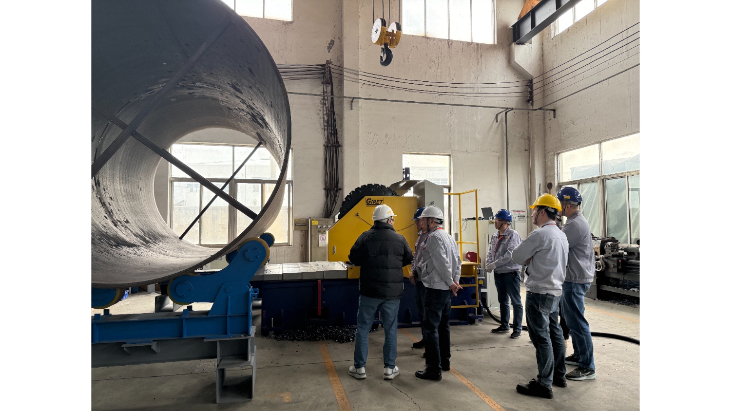 เครื่องกัดตะเข็บรอบวงท่อ GPM-CM